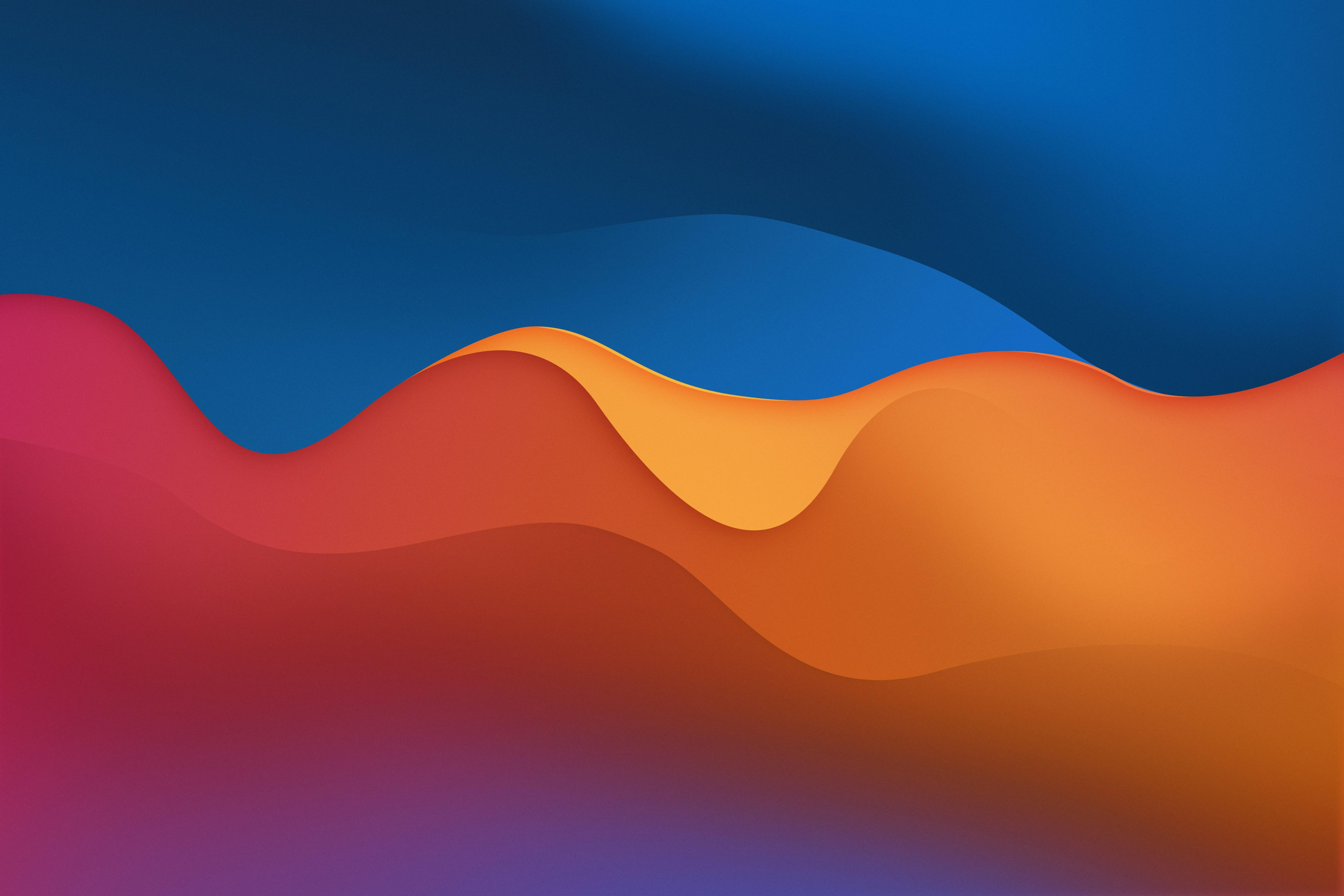 Abstract Flowing Colorful Waves - 5K Background Abstract Flowing Colorful Waves - Abstract Digital Art 5K Wallpaper (6000x4000)