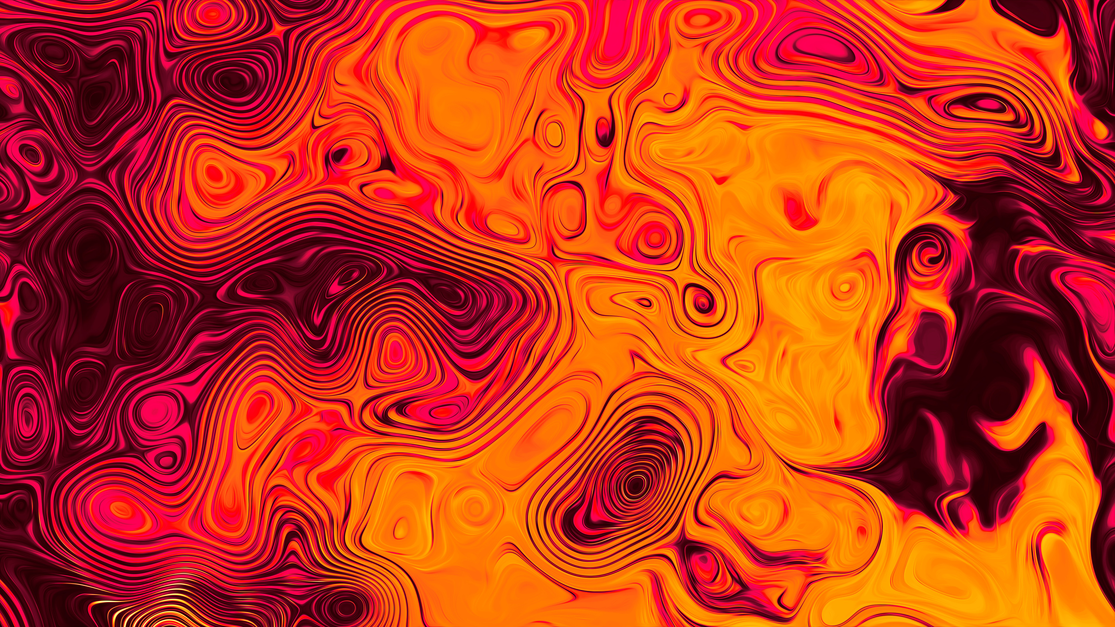 Abstract, Pattern, Liquid, Wavy Lines, Digital Art 4K Wallpaper A Stunning Abstract, Pattern, Liquid, Wavy Lines, Digital Art 4K Desktop and Mobile Wallpaper Background (3840x2160)