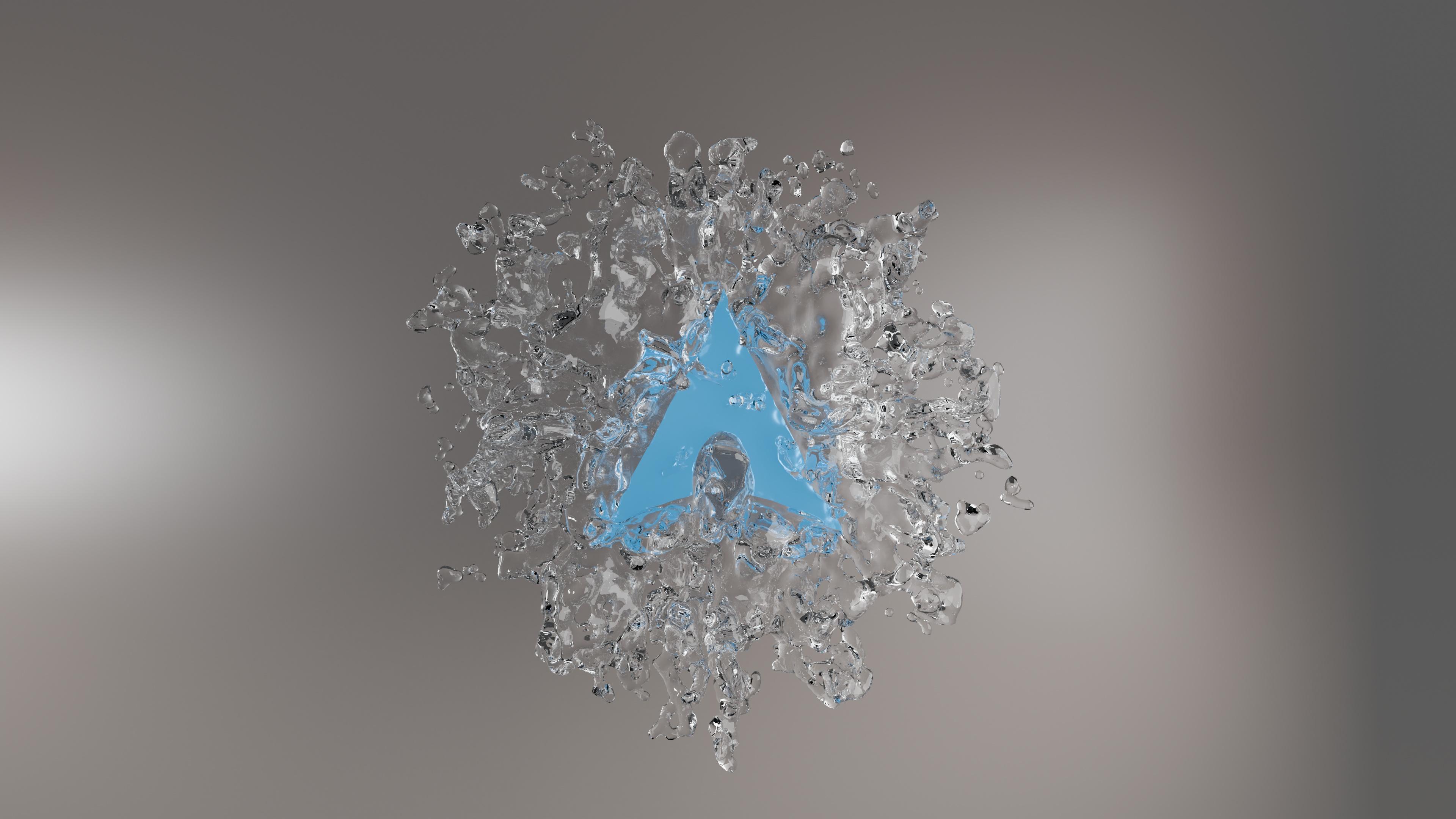 Arch Linux, Linux, Distro, Splash Wallpaper in 4K resolution (3840x2160) Arch Linux, Linux, Distro, Splash 4K Wallpaper Background (3840x2160)