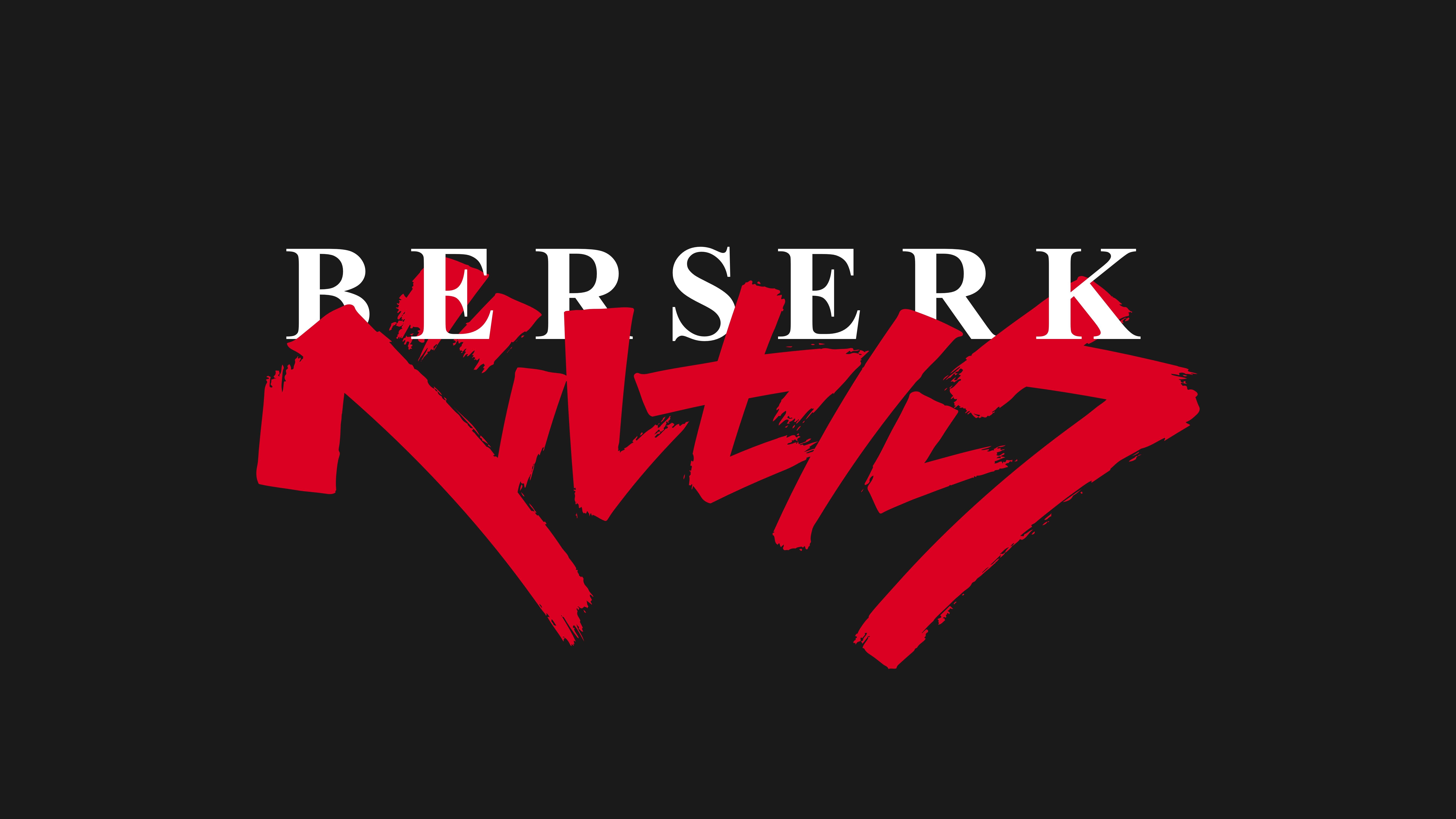 Berserk Manga Logo - 8K Background Berserk Manga Logo - Graphic Design 8K Wallpaper (7680x4320)