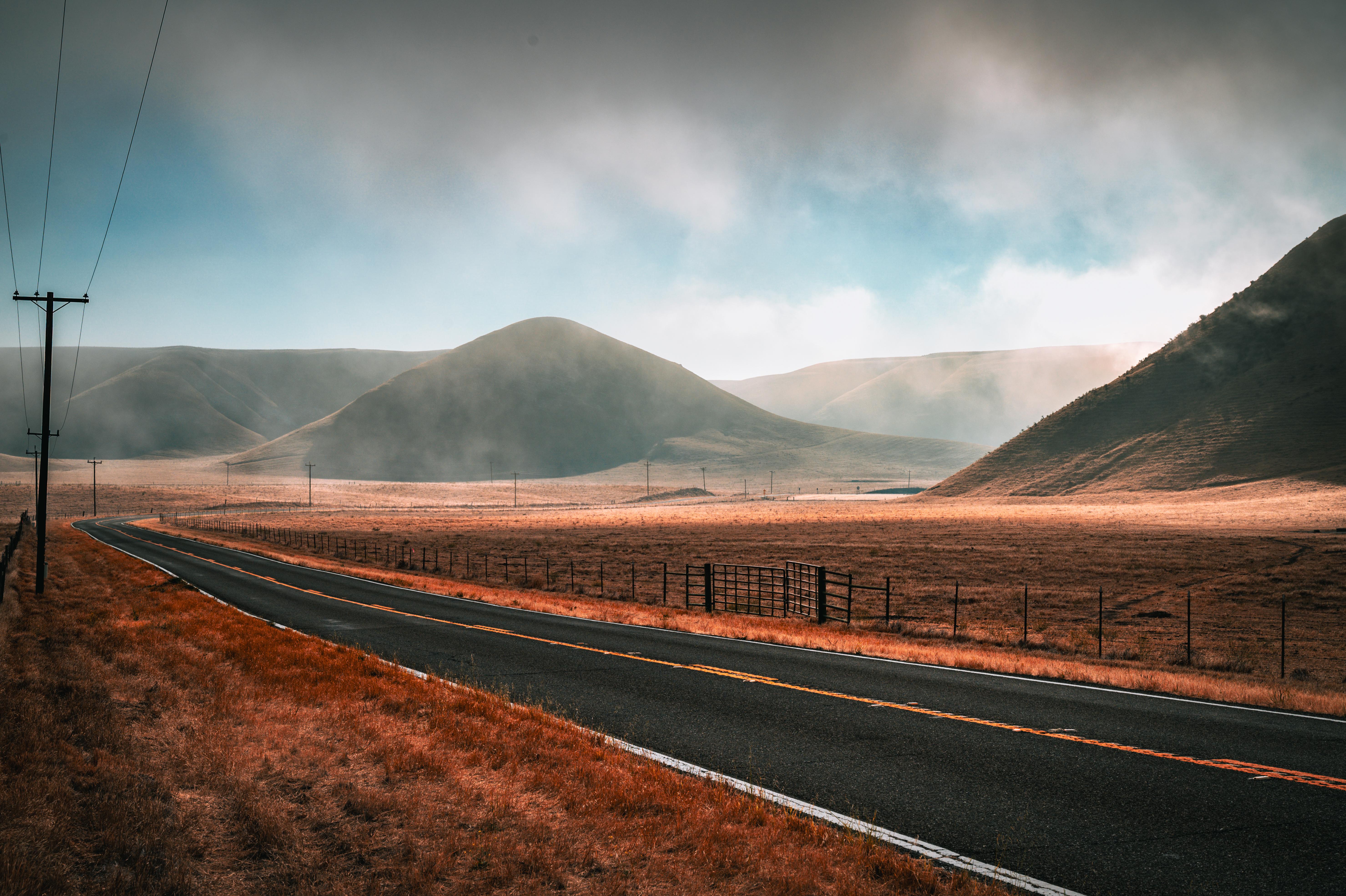 Country Road, Landscape Photography, Hills, Rural Scene Wallpaper in 5K resolution (5917x3937) Country Road, Landscape Photography, Hills, Rural Scene 5K Wallpaper Background (5917x3937)