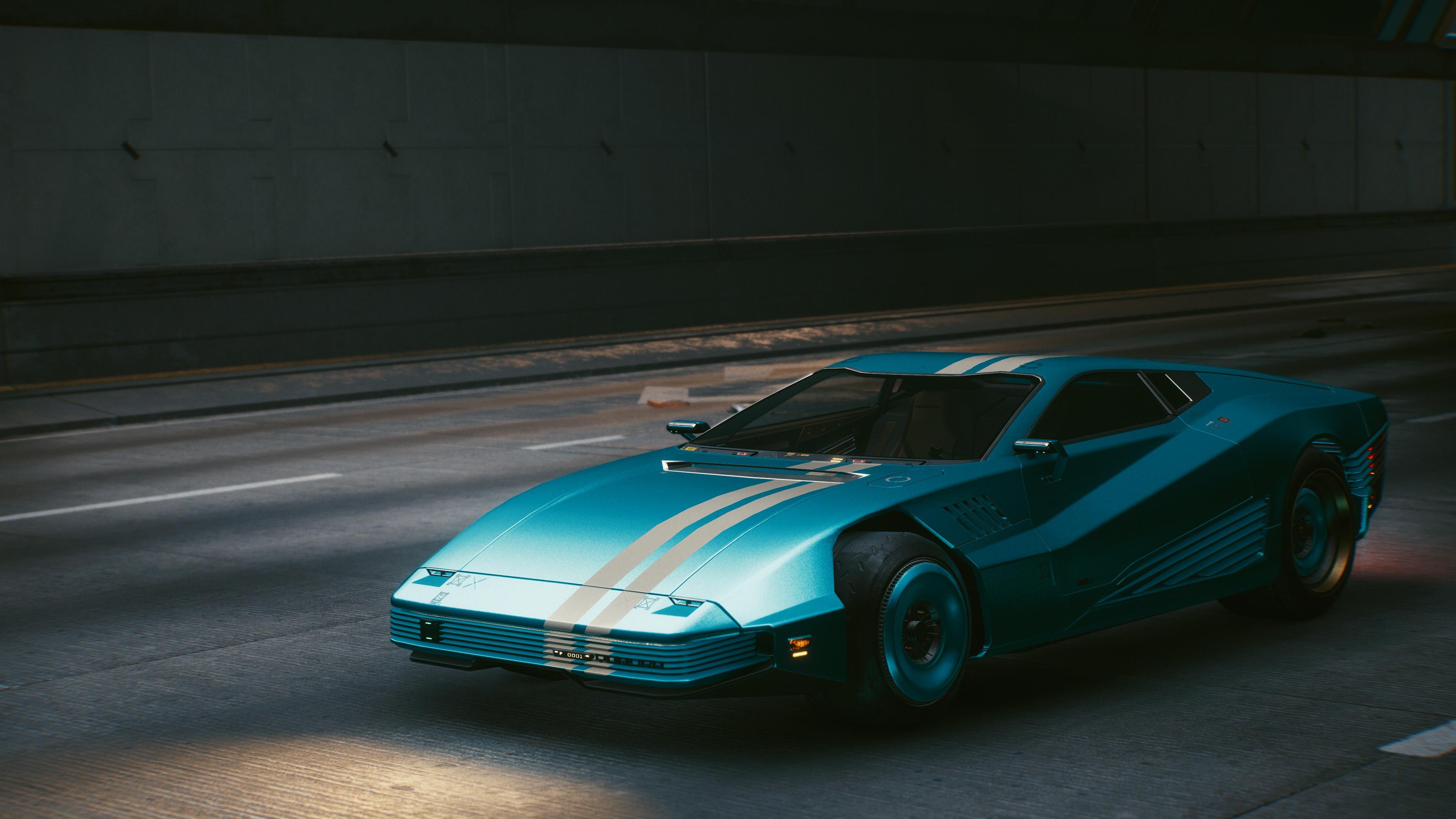 Cyberpunk 2077, Car, Vehicle, Futuristic Wallpaper in 4K resolution (3840x2160) Cyberpunk 2077, Car, Vehicle, Futuristic 4K Wallpaper Background (3840x2160)