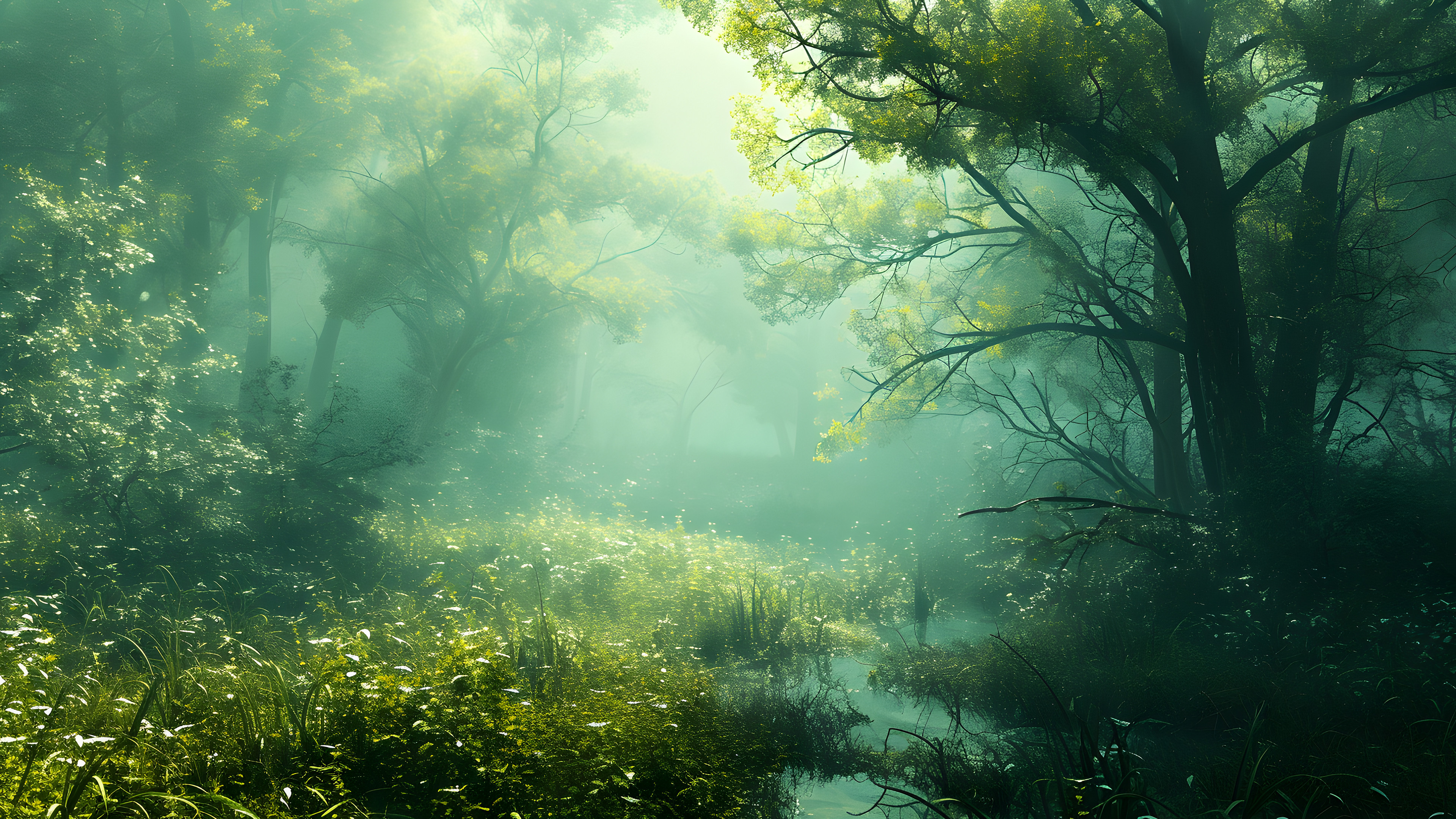 Fantasy Forest, Digital Art, Concept Art, Environment Design Wallpaper in 4K resolution (3840x2160) Fantasy Forest, Digital Art, Concept Art, Environment Design 4K Wallpaper Background (3840x2160)