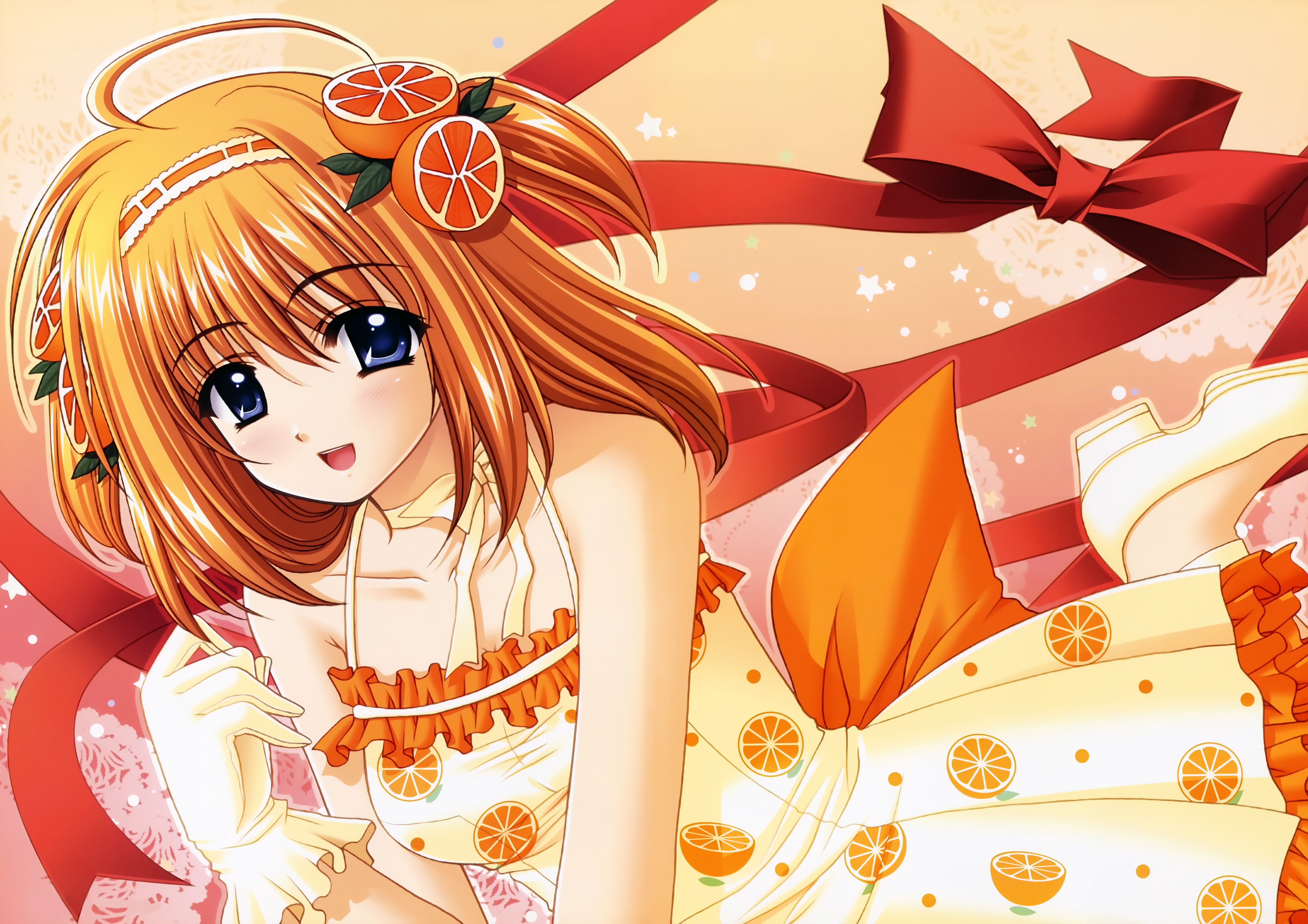 Miharu Amakase From Da Capo - 4K Background Miharu Amakase From Da Capo - Anime Illustration 4K Wallpaper (5000x3532)