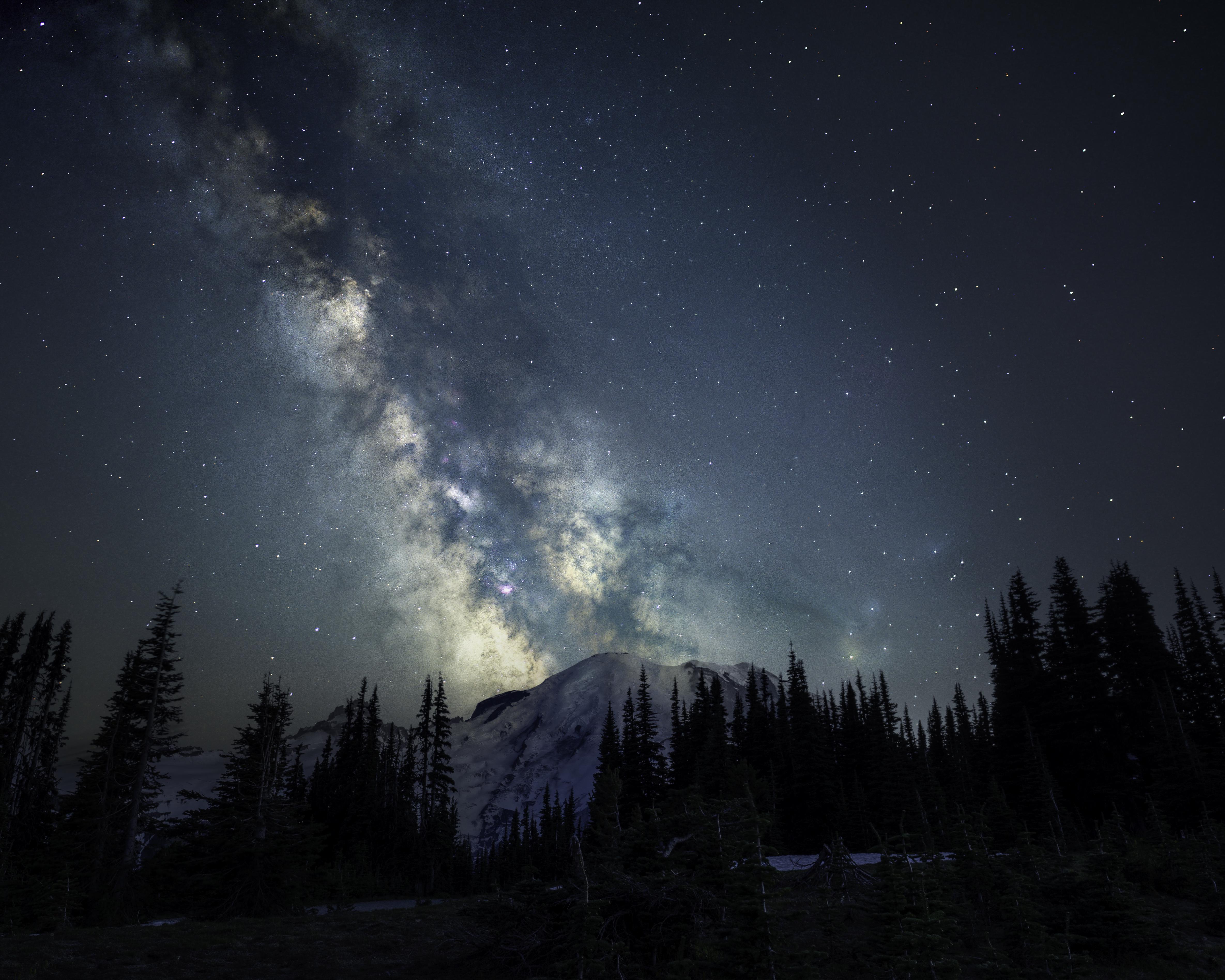 Night Sky, Milky Way, Astrophotography, Stars Wallpaper in 4K resolution (4739x3791) Night Sky, Milky Way, Astrophotography, Stars 4K Wallpaper Background (4739x3791)