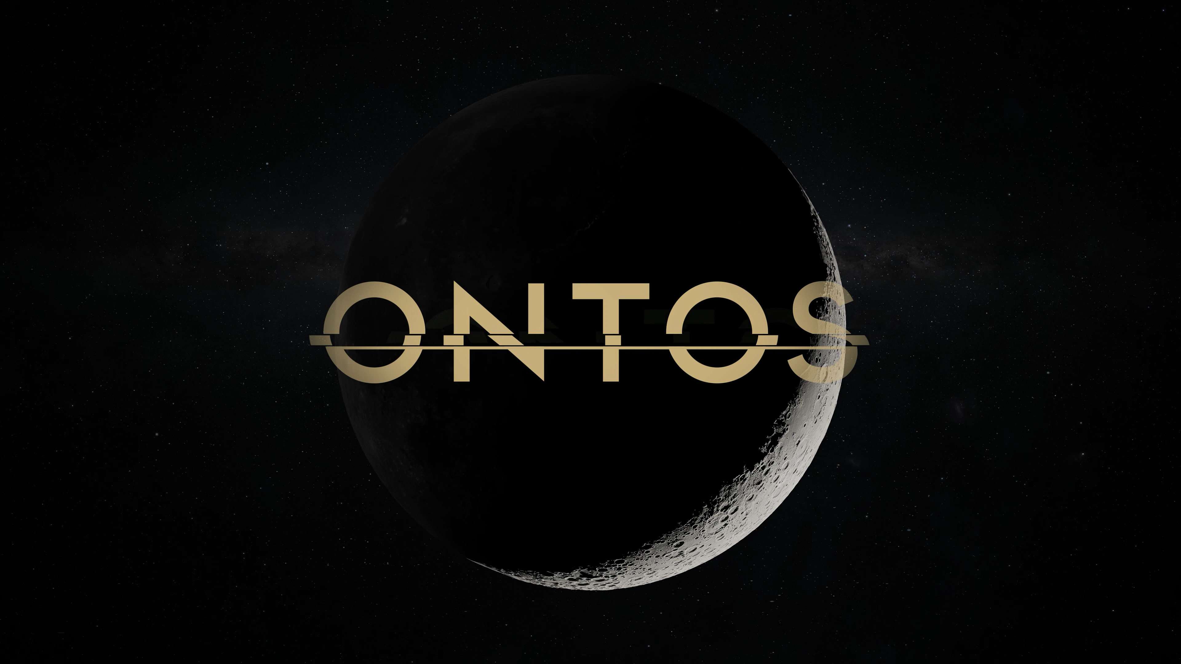 Ontos Sci-Fi Logo - 4K Background Ontos Sci-Fi Logo - Sci-Fi Graphic Design 4K Wallpaper (3840x2160)