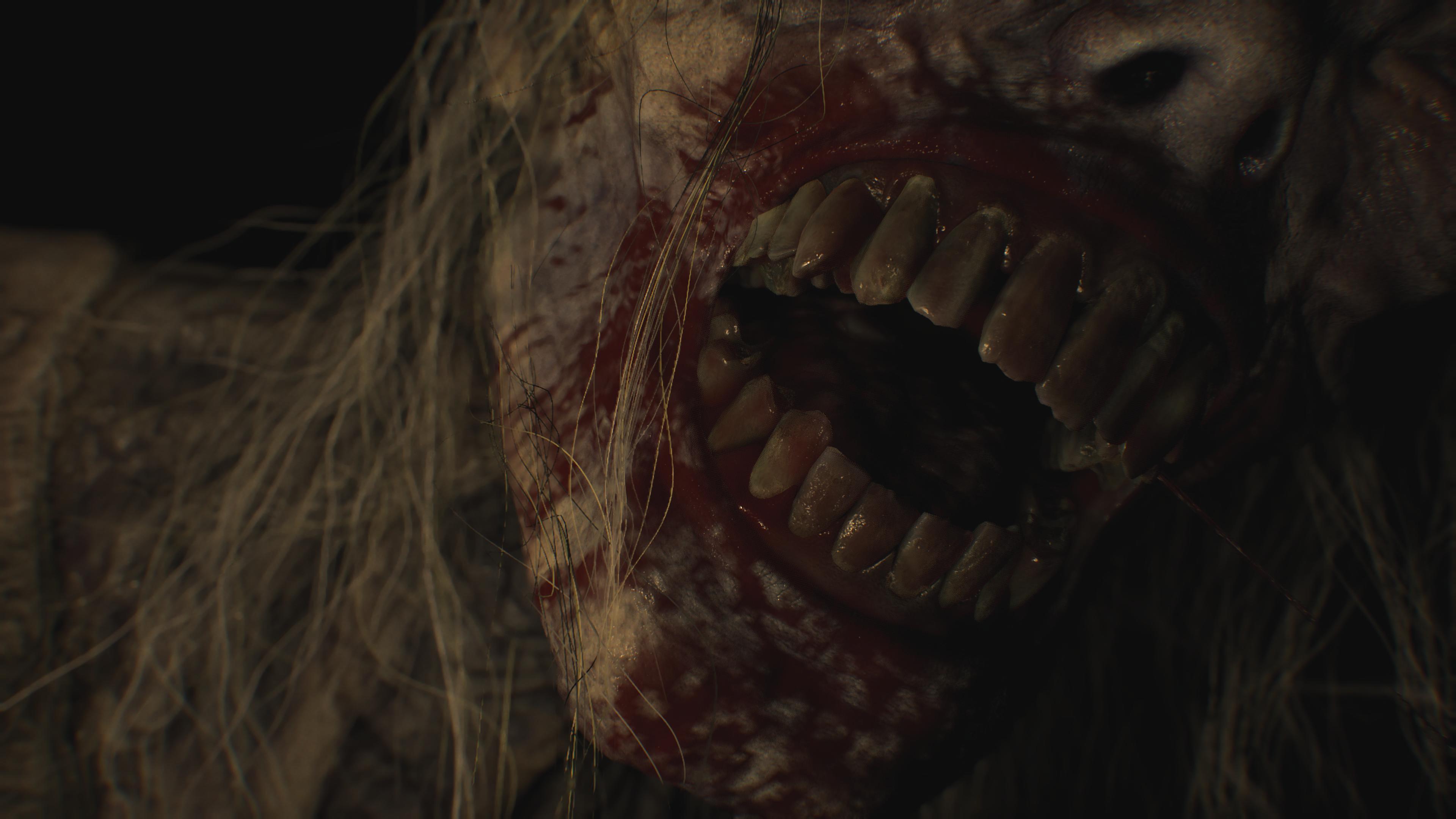 Scary Resident Evil Monster - 4K Background Scary Resident Evil Monster - Digital Art 4K Wallpaper (3840x2160)