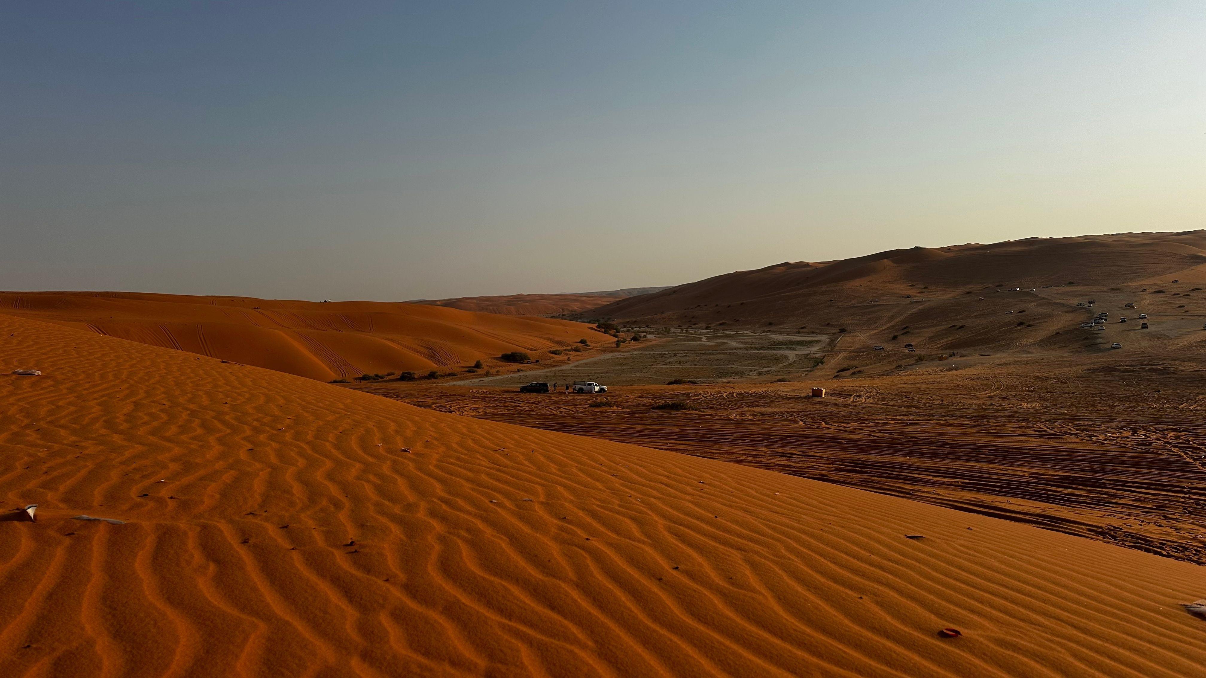 Vast Orange Desert Dunes - 4K Background Vast Orange Desert Dunes - Landscape Photography 4K Wallpaper (4032x2268)