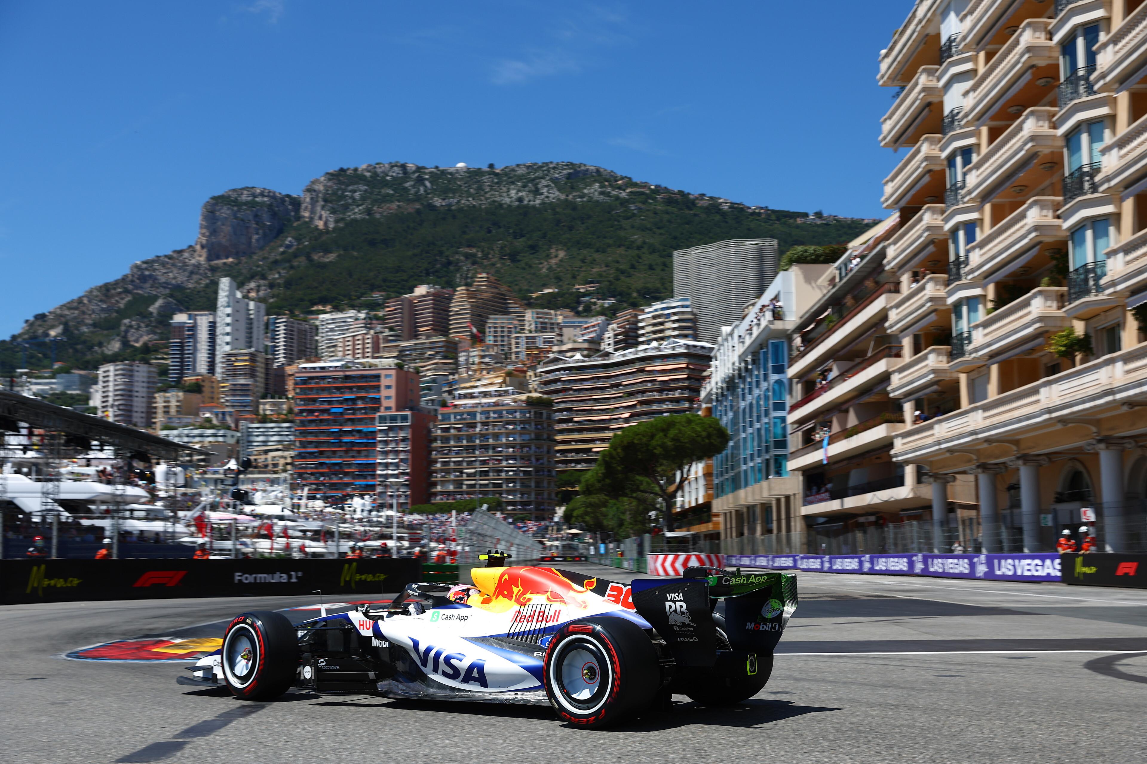 VCARB Formula One Car in Monaco - 4K Background VCARB Formula One Car in Monaco - Sports Photography 4K Wallpaper (3840x2560)
